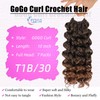 7 Packs GoGo Curl Crochet Hair 10 Inch Short Curly