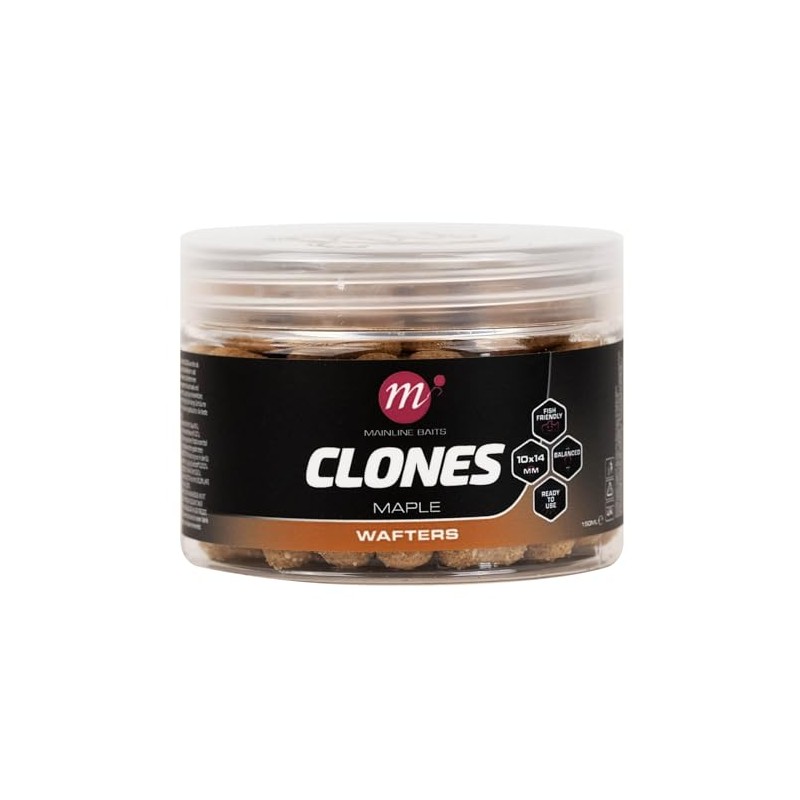 Mainline Baits Clones Barrel Wafters (Maple)