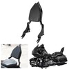 Sissy Bar, PSLER Motorcycle Detachable Backrest Passenger Purpose Seat Back