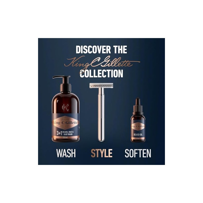 1810 Aceite para Barba, 60ml/2oz. Romero Menta. Nutre, Humecta e