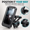 Waterproof Phone Holder with 360 Degree Rotation Adjustable Anti Shock