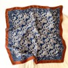 PoeticEHome 100% Real Mulberry Silk Women Small Square Neck Scarfs