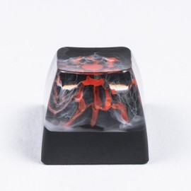 Artisan Keycaps Famous Landscape Series Resin Esc Keycap for Mechanical Keyboard (St.Helens Volcano Keycap)