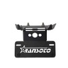 RANSOTO - Soporte para placa de matrícula Grom para motocicleta