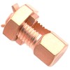 FDXGYH 4 Pack Grounding Split Bolt Connector Copper Grounding Clamps