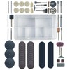 Tilswall 110-Piece Universal Rotary Tool Multi-Purpose Accessory Set Compatible with