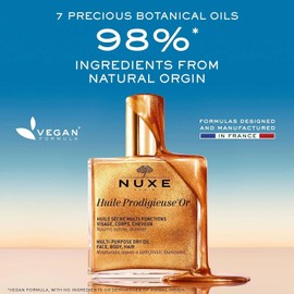 Nuxe Huile Prodigieuse OR Golden Shimmer Oil Face, Body & Hair (50ml / 1.6 floz)