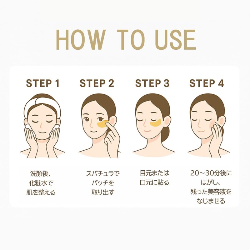 berrisom ベリサム プラセンタファーミングハイドロジェルアイパッチ 60枚入り Placenta Firming Hydro Gel EyePatch 目元