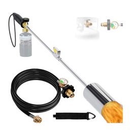 Weed Torch Propane Burner with High Output 1,200,000 BTU, Propane Torch Weed Burner with Igniter, Removable 36'' Long Arm, Weed Torch for Outdoor Weeding