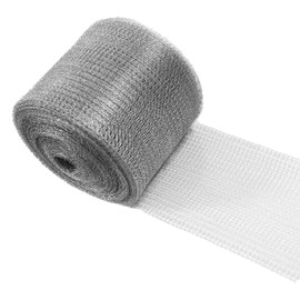 AWIORETON Wire Mesh for Mice Control 5 in X 36Ft,Hole Fill Fabric, Weep Holes Covers, Upgraded Stainless Steel Wire Mesh Roll, Flexible Stretchy Meshs Fabric for Garden House and DIY, Rodent Barrier