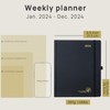 POPRUN 2024 Planner Daily Weekly and Monthly 8.5''x 10.5'' -