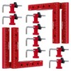 Fivepears 4 Pack 90 degree positioning square clamps set for