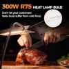 Generic 4 Pack 300W Warm White 2400K R7S Heat Lamp