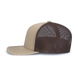 Pacific Headwear Contrast Stitch Trucker Snapback