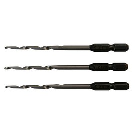 Star-M 75S-S040 Hex Shank Short Pilot Hole Taper Point Bit 4mm Set