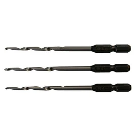 Star-M 75S-S040 Hex Shank Short Pilot Hole Taper Point Bit 4mm Set