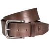 Bruno Banani Men's Leather Belt Men's Belt, full-grain leather, dark