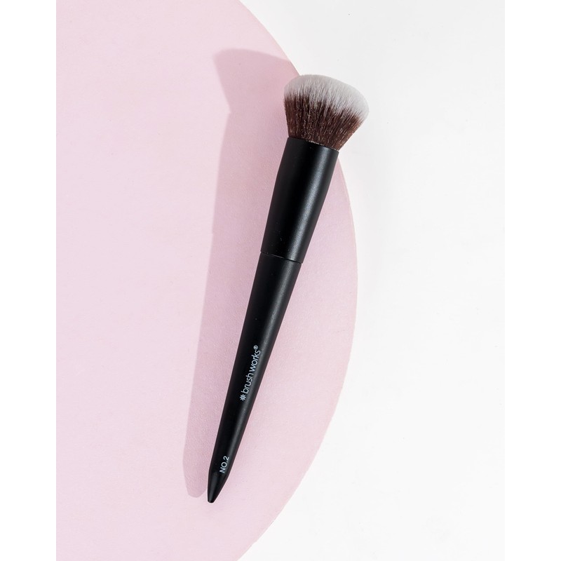Brushworks No. 2 Buffing Foundation Brush