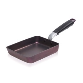 TECHEFF - Tamagoyaki Japanese Omelette Pan / Egg Pan, Made in Korea (Purple) (Medium)