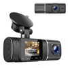 Dual Dash Cam FHD 1080P Front Inside Cabin Car Camera