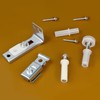 MCSDFN 4 Pack Bifold Door Hardware Repair Kit, Bi-fold Sliding