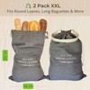 Sato store Bags for Homemade Bread - Reusable Bread Storage