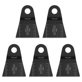 5 x 65mm TopsTools RV65J_5 Japan Coarse Tooth 13mm HEX Fitting Blades Compatible with Draper MT250A 23038, MT250 31328, Wickes 235510, Renovator Multitool Multi Tool Accessories