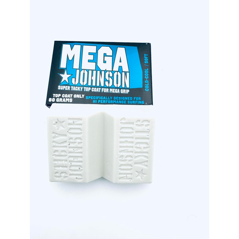 Sticky Johnson Mega Johnson Surf Wax – Cool/Cold Water Formula