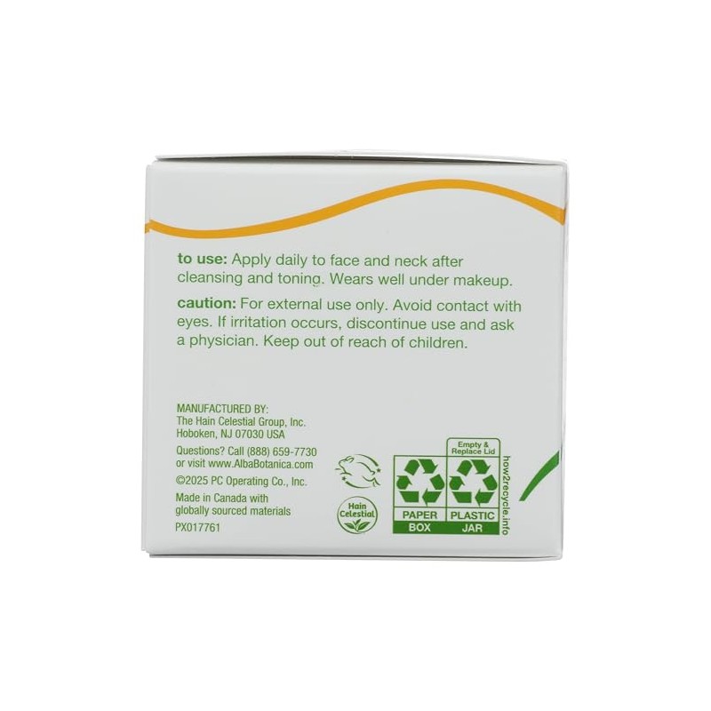 Alba Botanica Hawaiian Oil-Free Moisturizer, Aloe & Green Tea, 3