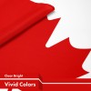 G128 2 Pack: Canada Canadian Flag 3x5 Ft Printed 150D