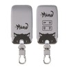 kwmobile Car Key Case Compatible with Renault 4-Button Smartkey Car