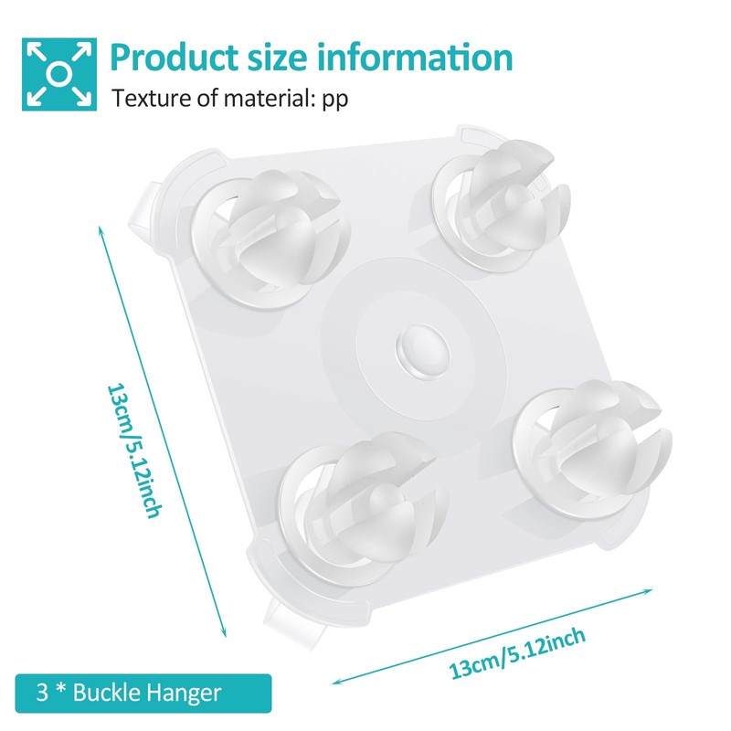 3Pcs Washer and Dryer Bed Sheet Detangler Plastic Washing Machine