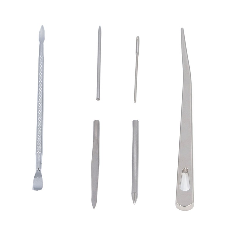 6PCS Paracord Stitching Set Stainless Steel Lacing Needles Smoothing Tool