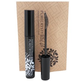 マスカラ お湯で落ちる ボリューム パンダ目にならない だまにならない にじまない ロング ウォータープルーフ 人気 ランキング ピュアクリスティ職匠プレミアムブラックマスカラ (アーチタイプ)