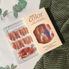 White French Press on Nails Medium Almond Acrylic Fake Nails
