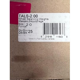 PERFECT EQUIPMENT - Tal Coated Pb Commercial Weight 2.0 Oz. (TAL020)