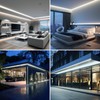 BENLUN 48V Outdoor LED Strip Lights Waterproof, 65.6ft 150W 6000K
