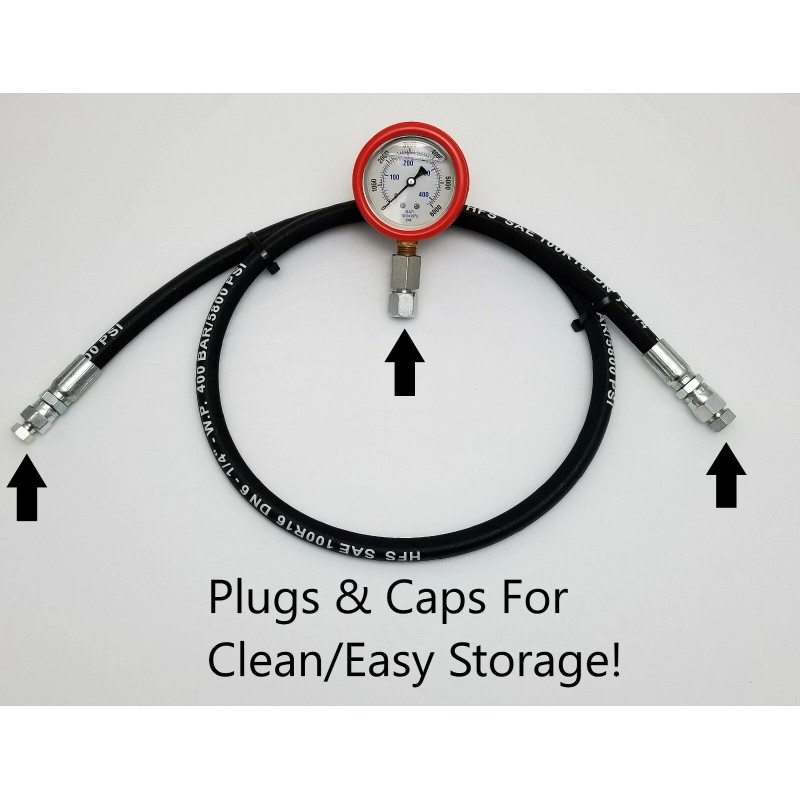 CRUDE PERFORMANCE International T444E Hpop Test Tool Kit, High Pressure