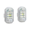 4Pcs LED Strobe Light High Brightness Waterproof Portable Wireless Flashing