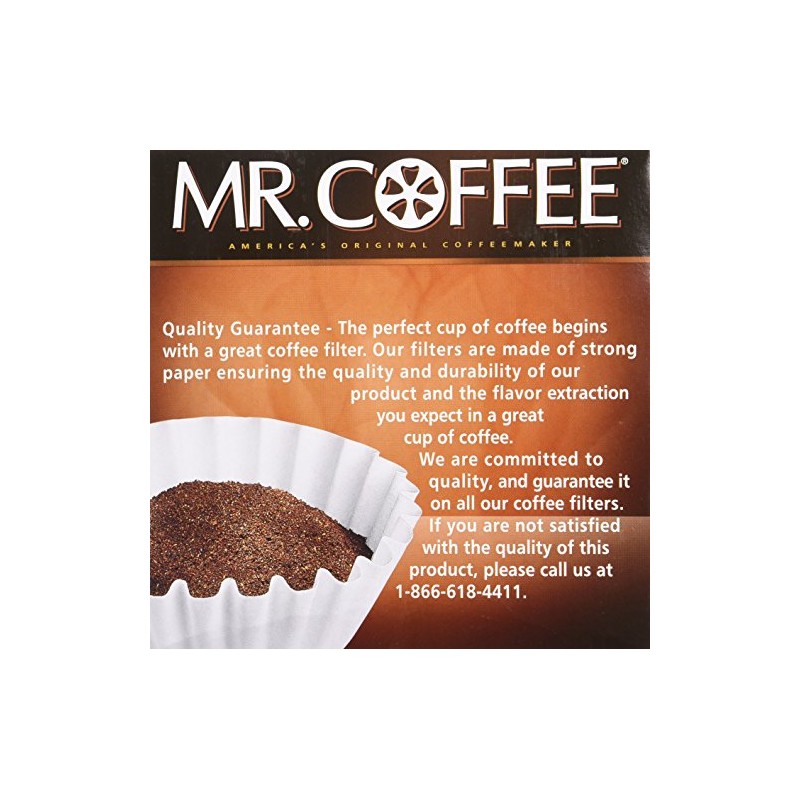 Mr Coffee 8-12 Cup Coffee Filters, 50 Filters