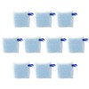 Sparkly Sponge, Multi Type, Blue, Set of 10, Marna