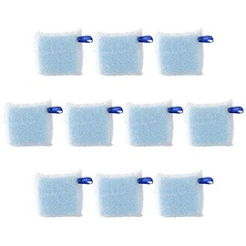 Sparkly Sponge, Multi Type, Blue, Set of 10, Marna