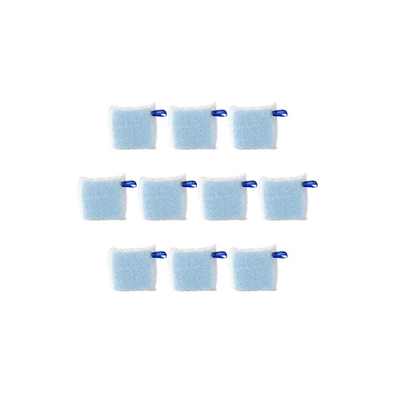 Sparkly Sponge, Multi Type, Blue, Set of 10, Marna