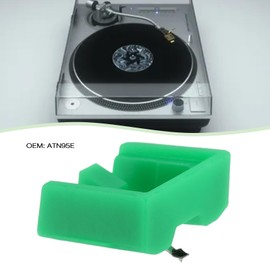 Briny River Replacement Stylus Pen Compatible with Audio Technica ATN95E AT95E AT-LP120USB Phono Cartridge Turntable Elliptical Stylus Green