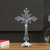 F Fityle Jesus Crucifix Table Cross Figurine Jesus on The