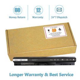 14.8V 40WH M5Y1K Battery for Dell Inspiron 14 15 17 3000 5000, 5559 5558 3551 3451 3558 i3558 3567 5755 5756 5458 5759 5758 5759, GXVJ3 453-BBBQ WKRJ2 VN3N0 HD4J0 991XP P63F P47F P51F P52F P64G