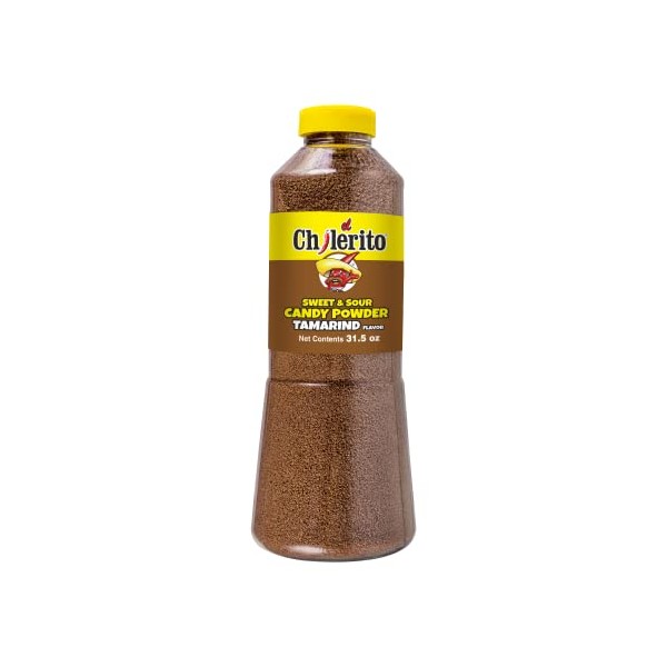 EL CHILERITO Candy Powder Tamarind Flavor 960g/ 32.2 Fl. Oz - Mexican Foods – For All Your Topping Needs - To Share With Friends And Family - Kosher - Tamarind