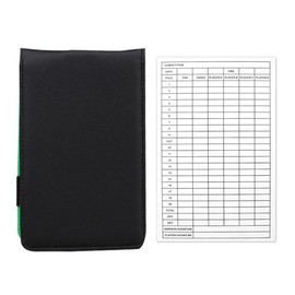Kisangel Golf Scorebook Golf Scorecards Holder Scorekeeping Book Portable Score Notepad Golfing Score Record Notebook