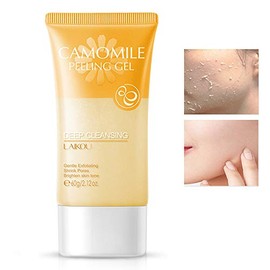 Gel Peeling Facial de Manzanilla Limpieza Profunda Hidratación Suavizante Exfoliante Suave Eliminación de Suciedad