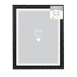 8" x 10" Black Ornate Free Standing Photo Frame
